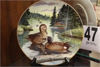 KNOWLES CHINA JERNER'S DUCKS COLLECTIBLE PLATE No