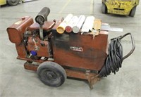 Lincoln Arc Welder and Generator with Onan Gas