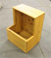 Pine Storage Box, Approx 20"x24"x30", Unused