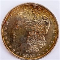 Coin 1880-O Morgan Silver Dollar Unc.