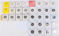 Coin Assorted Washington Quarter Collection Silver