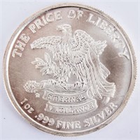 Coin "The Price of Liberty" 999 Silver 1 Ounce