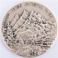 Coin Grand Teton National Park 999 Silver 1 Ounce
