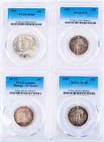 Coin 4 PCGS Graded Type Coins  Nice!