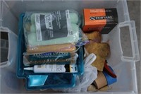 Box Of Assorted Painting Gear