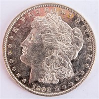 Coin 1892-P  Morgan Silver Dollar BU PL