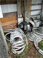 Lot Of Heavy Gauge Wire Electric Panels As Shown