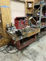 Workbench and vice items on top not included
