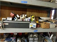 Items on shelf as shown