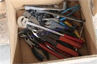 Assorted Wrenches And Wire Cutters