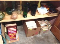 Contents of Fourth Shelf, Floor Items