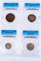 Coin 4 PCGS Graded Early Type Coins  Nice!