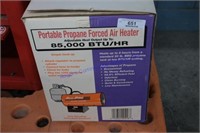 Portable Propane Forced Air Heater