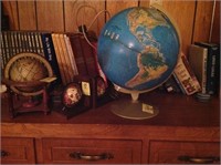 Globes, Globe Bookends, Miscellaneous Smalls