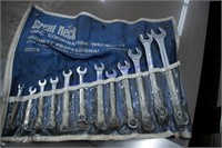 Great Neck Chrome Plated Open End Wrenches