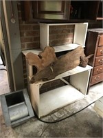 Driftwood and Cabinet Contents