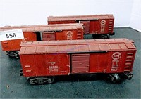 3 Lionel 6454 Southern Pacific Box Cars