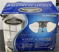4 Light Alabaster