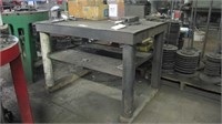 Steel Workbench 4' X 32" Wide X 34" Tall