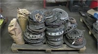 Skid Of Clutch Parts - Fly Wheels, Clutch Covers