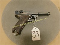 C.A.I. German Luger Mod: P08, 9mm, Pistol