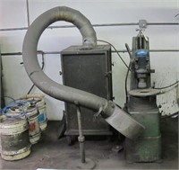 Ludwig Hunger Surface Grinder With Dust Collection