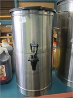 Stainless Dbl Handle Ice Tea Dispenser