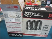 3 Brush Glass Washer New In Box