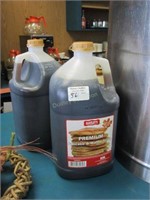 2 Gallon Jugs Of  Hartley Maple Syrup
