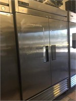 True Double Door Stainless Steel Freezer