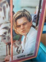 Framed Di Caprio Romeo & Juliet Movie Poster Tripl