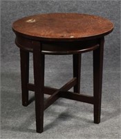 Roycrofter Circular Oak Table