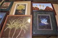 MANY NICE FRAMED & MATTED PRINTS ,PAINTINGS ! AR