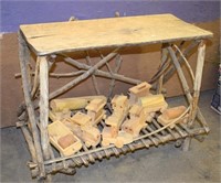 AMISH MADE PRIMITIVE BENCH ! AR