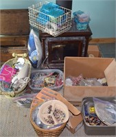 HUGE QUANTITY BEADS & SEWING ITEMS ! BR