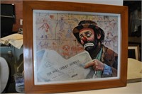 Emmett Kelly The Tycoon Lithograph