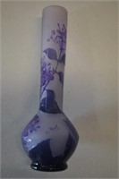 Galle Signed Art Glass Vase 11"
