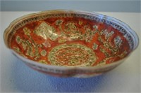 Antique Asian Eggshell Porcelain Bowl