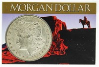 1921 AU Morgan Silver Dollar