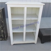 Wood cabinet- no doors