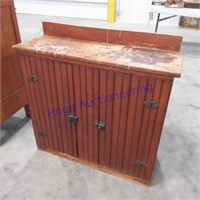 Wood cabinet