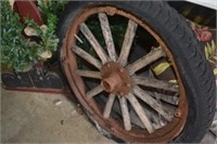 Antique Wood Spoke Wheel