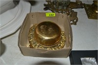 Vintage Brass Crank Door Bell
