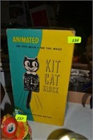 Vintage Animated Kit Cat Klock w/ Original Box