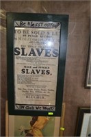 Slave Auction Sale Bill