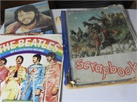 Early Hockey Scrapbook & Beatles Memorabilia