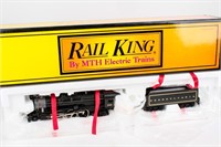 Rail King Model Train 4-6-2 Steam Locomotive
