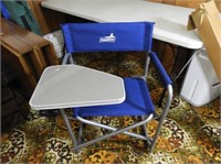 Broadstone Folding Camping Chair with Side Table