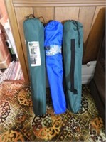 3 Folding Bag Chairs