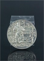Chinese Silver Zhao Cai Jin Bao Coin